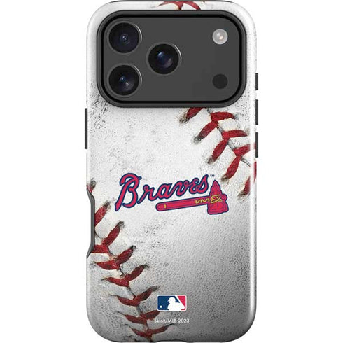MLB Atlanta Braves Game Ball iPhone 17 Pro Max Impact Case
