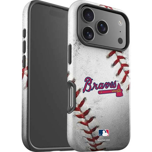 MLB Atlanta Braves Game Ball iPhone 17 Pro Max Impact Case