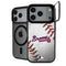 MLB Atlanta Braves Game Ball iPhone 17 Pro Max Kickstand Case