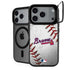 MLB Atlanta Braves Game Ball iPhone 17 Pro Max Kickstand Case