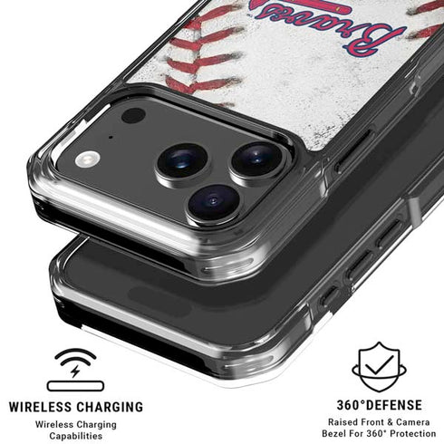 MLB Atlanta Braves Game Ball iPhone 17 Pro Max MagSafe Case