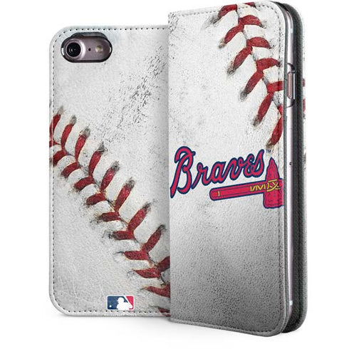 MLB Atlanta Braves Game Ball iPhone 7 Folio Case