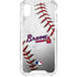 MLB Atlanta Braves Game Ball iPhone XS Clear Case