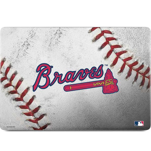 MLB Atlanta Braves Game Ball MacBook Skins