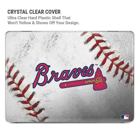 MLB Atlanta Braves Game Ball MacBook Cases