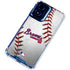 MLB Atlanta Braves Game Ball Moto G Play 4G (2024) Clear Case