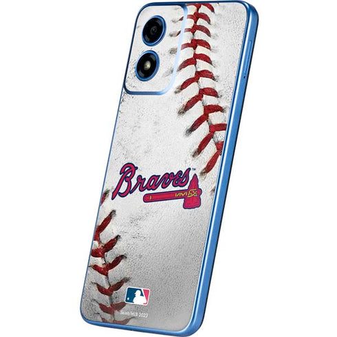 MLB Atlanta Braves Game Ball Moto G Play 4G (2024) Skin