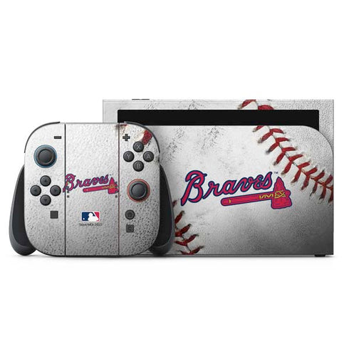 MLB Atlanta Braves Game Ball Nintendo Skins