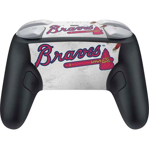 MLB Atlanta Braves Game Ball Nintendo Switch 2 (2025) Pro Controller Skin