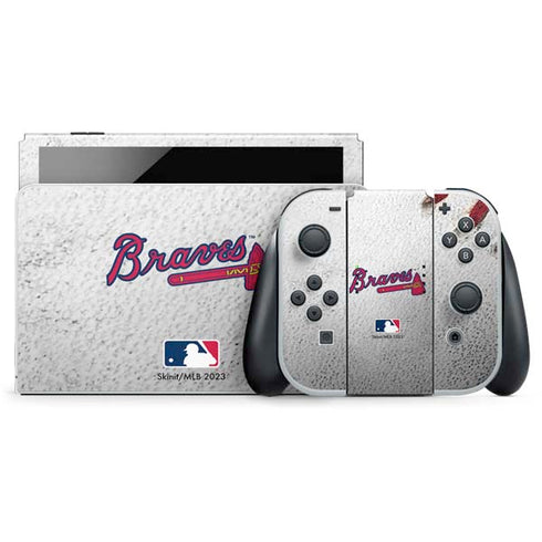 MLB Atlanta Braves Game Ball Nintendo Skins