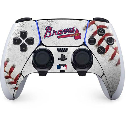 MLB Atlanta Braves Game Ball PS5 DualSense Edge Pro Controller Skin
