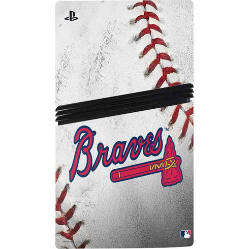 MLB Atlanta Braves Game Ball PS5 Pro Bundle Skin