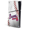 MLB Atlanta Braves Game Ball PS5 Slim Digital Edition Console Skin