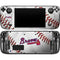 MLB Atlanta Braves Game Ball Steam Deck Handheld Gaming Computer Skin