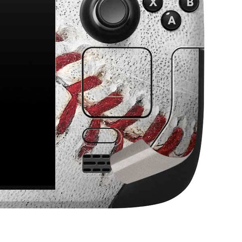MLB Atlanta Braves Game Ball Steam Deck Handheld Gaming Computer Skin