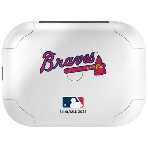 MLB Atlanta Braves Home Jersey Amazon Echo Buds Skin