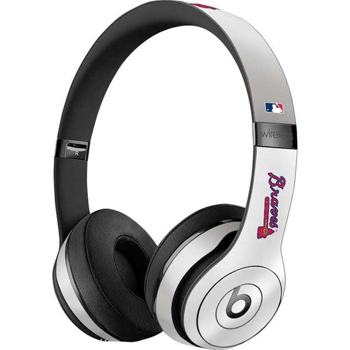 MLB Atlanta Braves Home Jersey Beats Solo 3 Wireless Skin