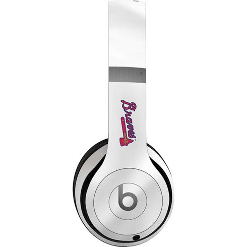 MLB Atlanta Braves Home Jersey Beats Solo 4 Wireless Headphones Skin