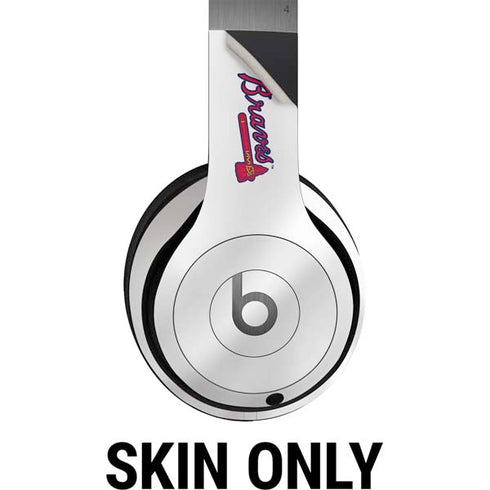 MLB Atlanta Braves Home Jersey Beats Solo 4 Wireless Headphones Skin