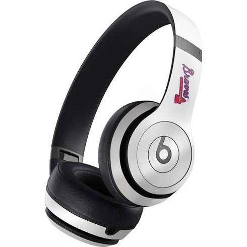 MLB Atlanta Braves Home Jersey Beats Solo 4 Wireless Headphones Skin