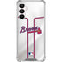 MLB Atlanta Braves Home Jersey Galaxy A16 5G Clear Case
