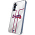 MLB Atlanta Braves Home Jersey Galaxy A35 5G Clear Case
