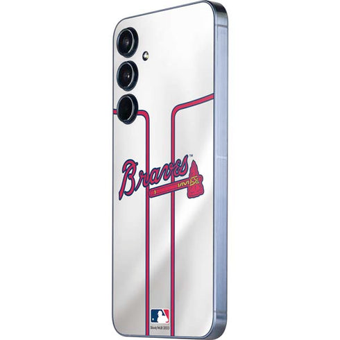 MLB Atlanta Braves Home Jersey Galaxy A35 5G Skin