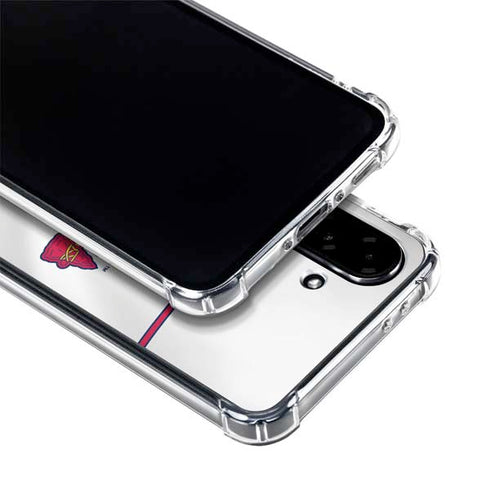 MLB Atlanta Braves Home Jersey Galaxy A36 5G Clear Case