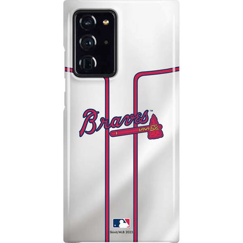 MLB Atlanta Braves Home Jersey Galaxy Cases