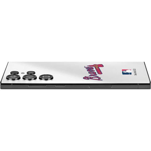 MLB Atlanta Braves Home Jersey Galaxy S25 Ultra Skin
