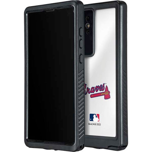 MLB Atlanta Braves Home Jersey Galaxy S24 Ultra Waterproof Case