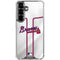 MLB Atlanta Braves Home Jersey Galaxy S26 Clear Case