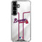 MLB Atlanta Braves Home Jersey Galaxy S26 Plus Clear Case