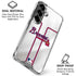MLB Atlanta Braves Home Jersey Galaxy S26 Plus Clear Case