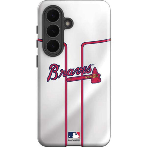 MLB Atlanta Braves Home Jersey Galaxy S26 Plus Impact Case