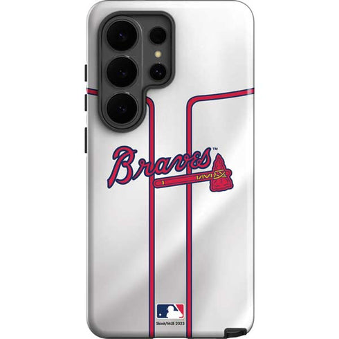 MLB Atlanta Braves Home Jersey Galaxy S26 Ultra Impact Case