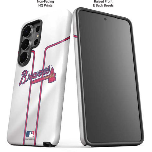 MLB Atlanta Braves Home Jersey Galaxy S26 Ultra Impact Case