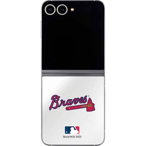 MLB Atlanta Braves Home Jersey Galaxy Z Flip6 Skin