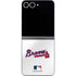 MLB Atlanta Braves Home Jersey Galaxy Z Flip6 Skin