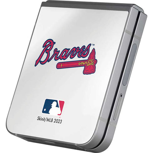 MLB Atlanta Braves Home Jersey Galaxy Z Flip6 Skin