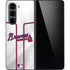 MLB Atlanta Braves Home Jersey Galaxy Z Fold5 5G Skin