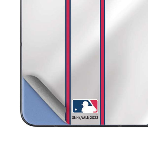 MLB Atlanta Braves Home Jersey Galaxy Z Fold5 5G Skin