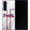 MLB Atlanta Braves Home Jersey Galaxy Z Fold6 Skin