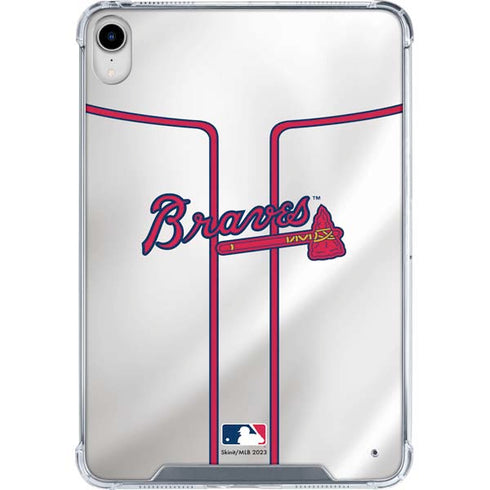 MLB Atlanta Braves Home Jersey iPad 11th Gen (2025) Clear Case
