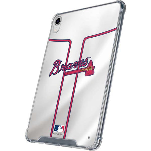 MLB Atlanta Braves Home Jersey iPad 11th Gen (2025) Clear Case