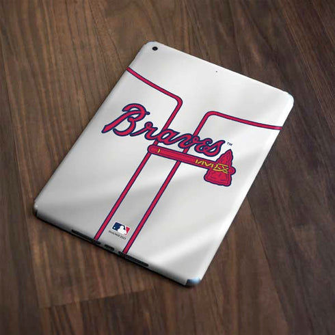 MLB Atlanta Braves Home Jersey Apple iPad Skin