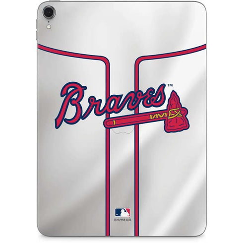 MLB Atlanta Braves Home Jersey Apple iPad Pro Skin