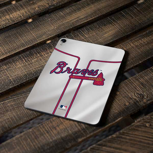 MLB Atlanta Braves Home Jersey Apple iPad Pro Skin