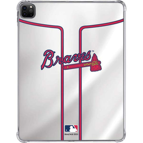 MLB Atlanta Braves Home Jersey iPad Pro 11in (2024) Clear Case
