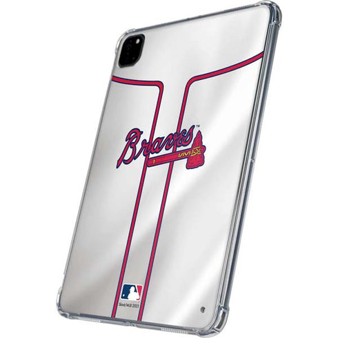 MLB Atlanta Braves Home Jersey iPad Pro 11in (2024) Clear Case